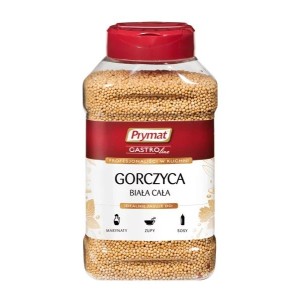 White mustard grains, PRYMAT, 600 g